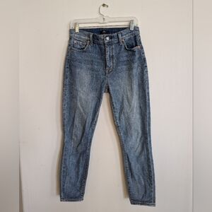 7 For Mankind Blue Denim Jeans